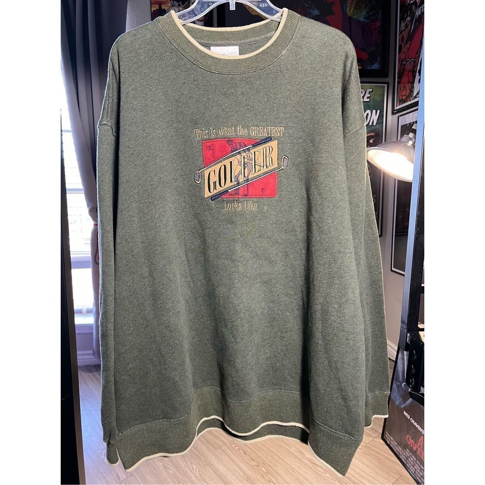Green Crewneck Sweatshirt